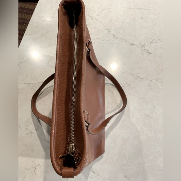 Coach Brown Leather Shoulder Bag - Picture 8 of 13